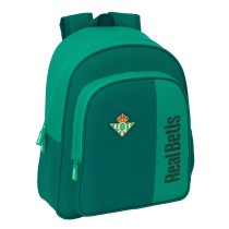 Schulrucksack Real Betis Balompié Aquamarin 28 x 34 x 10 cm