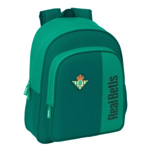 Schulrucksack Real Betis Balompié Aquamarin 28 x 34 x 10 cm
