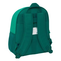 Schulrucksack Real Betis Balompié Aquamarin 28 x 34 x 10 cm