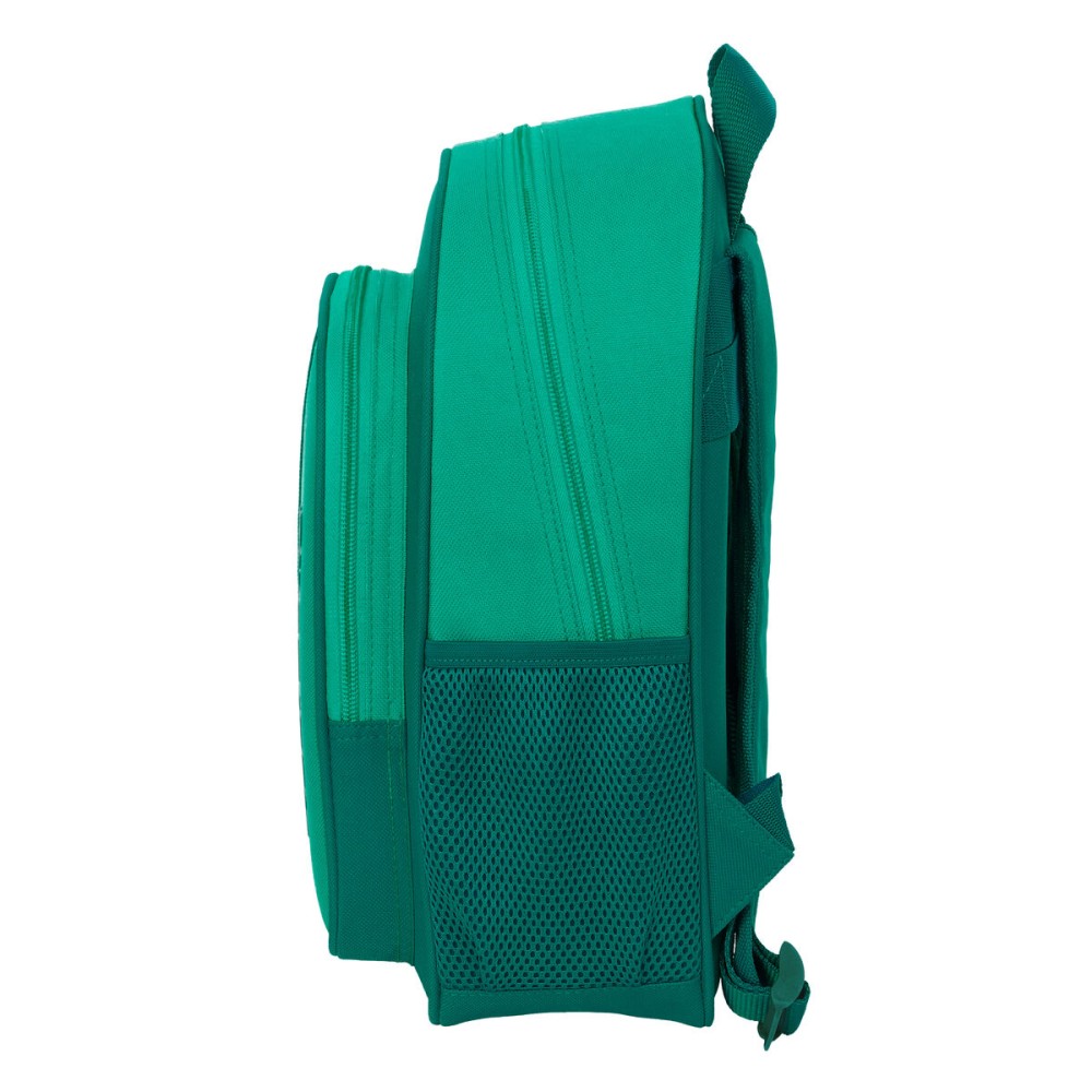 Schulrucksack Real Betis Balompié Aquamarin 28 x 34 x 10 cm