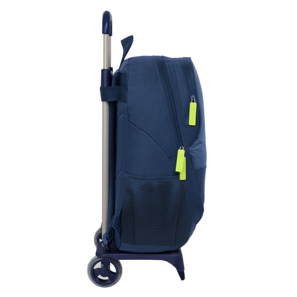Cartable à roulettes Munich Blue indigo Bleu 32 x 44 x 16 cm