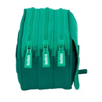 Dreifaches Mehrzweck-Etui Real Betis Balompié grün 21,5 x 10 x 8 cm