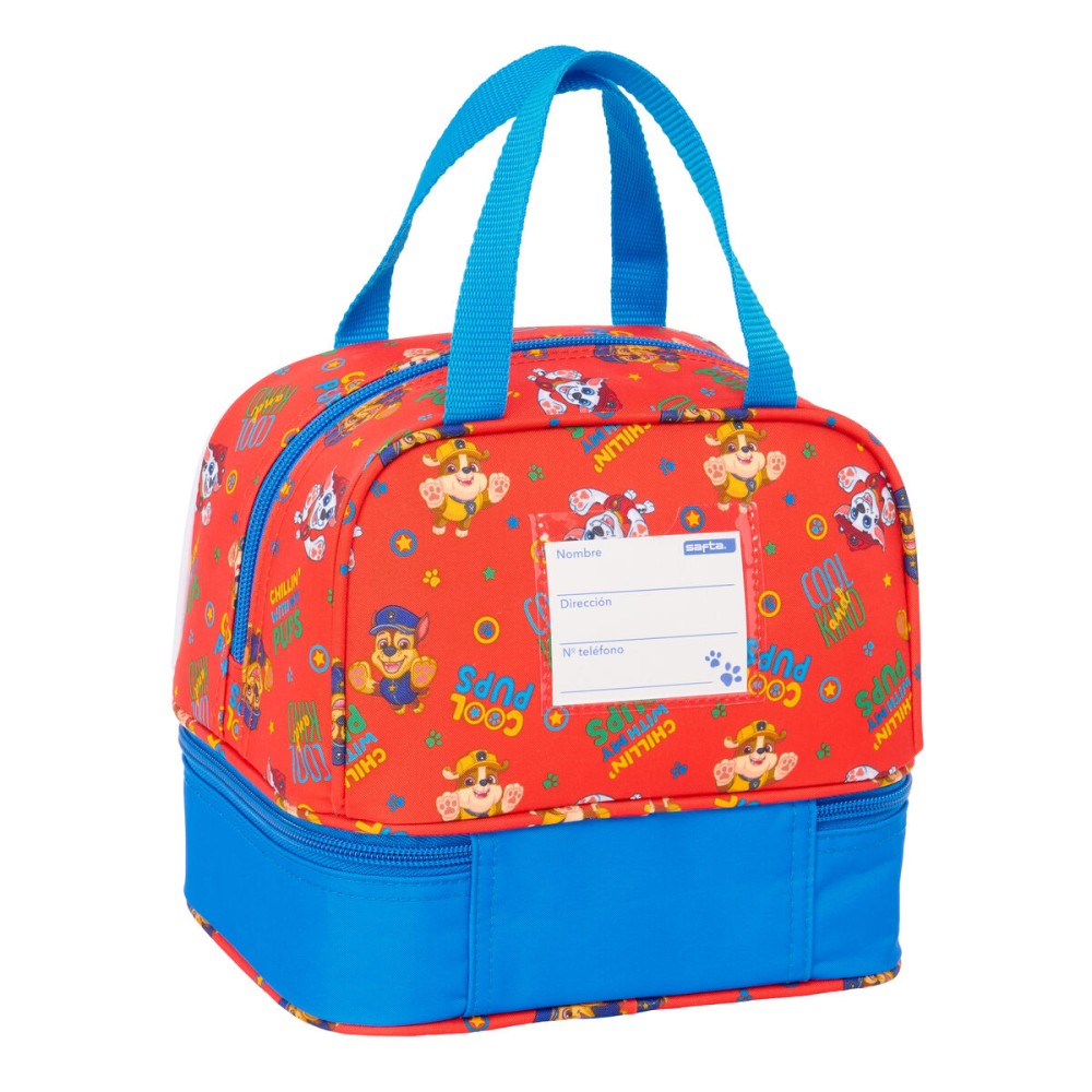 Thermo-Vesperbox The Paw Patrol Cool Blau Rot 20 x 20 x 15 cm