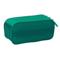 Dreifaches Mehrzweck-Etui Real Betis Balompié grün 21,5 x 10 x 8 cm