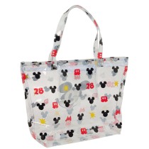 Shopping Bag Mickey Mouse Clubhouse Beach Multicolour Transparent 54 x 35 x 17 cm