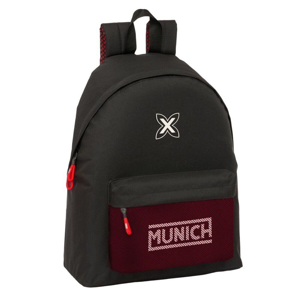 Schulrucksack Munich Vulcan Schwarz 33 x 42 x 15 cm