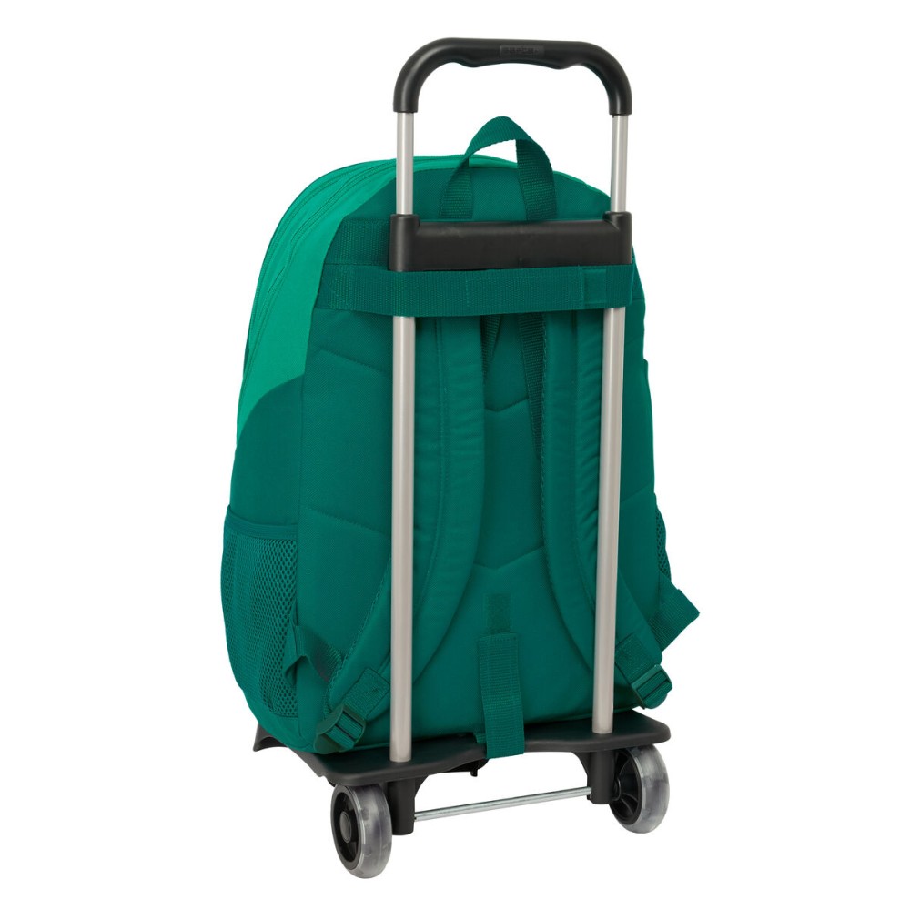 Schulrucksack mit Rädern Real Betis Balompié grün 30 x 43 x 14 cm