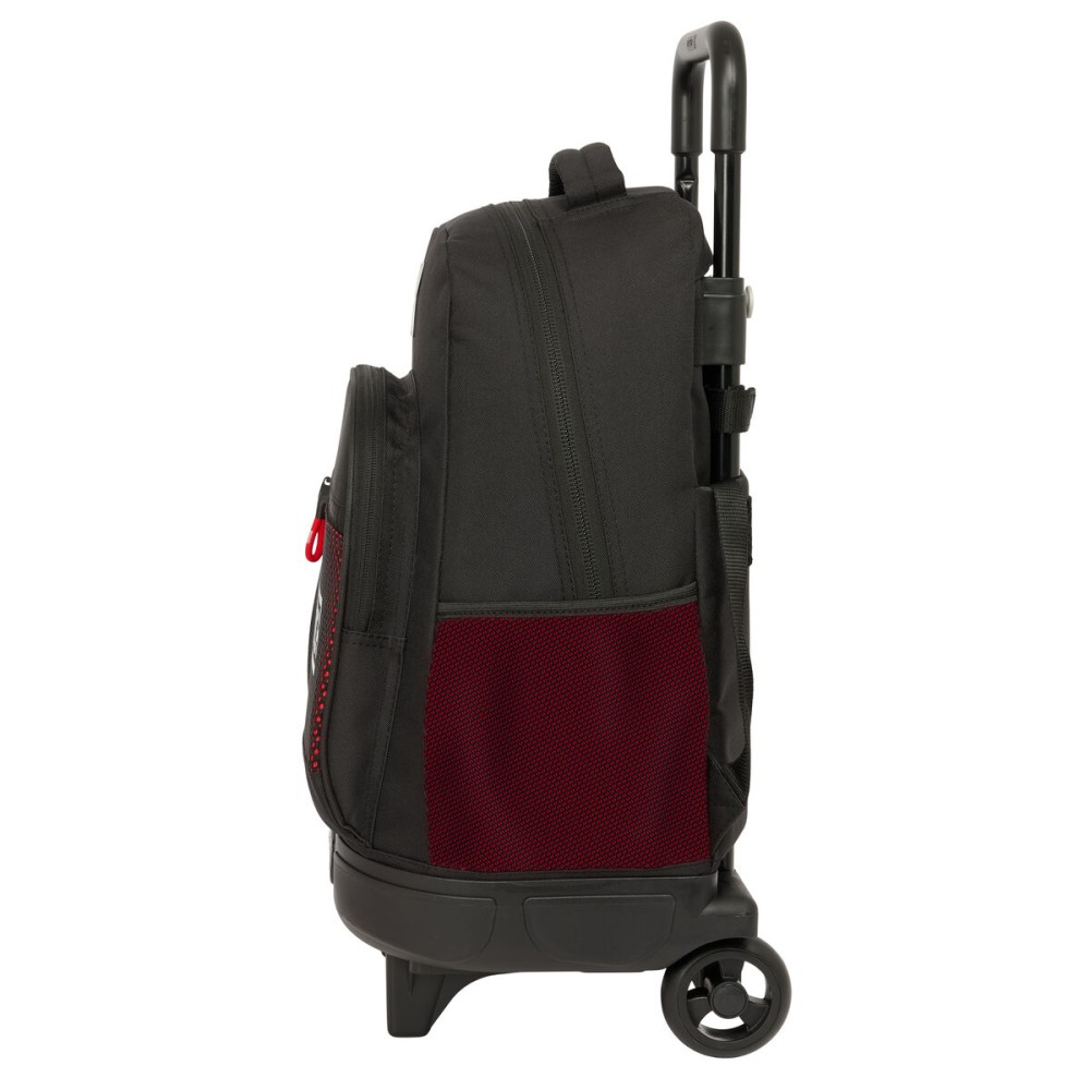 Cartable à roulettes Munich Vulcan Noir 33 x 45 x 22 cm