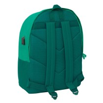 Rucksack for Laptop and Tablet with USB Output Real Betis Balompié Green