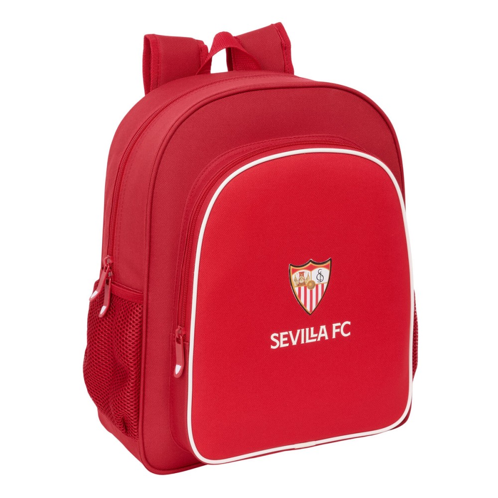 Schulrucksack Sevilla Fútbol Club Rot 32 x 38 x 12 cm
