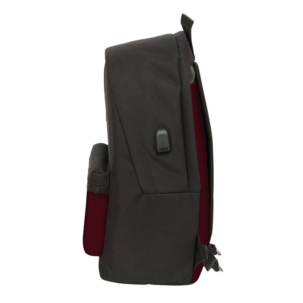 Cartable Munich +usb munich Noir 31 x 44 x 18 cm