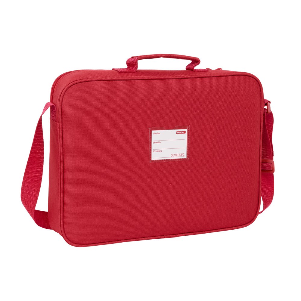 Schultasche Sevilla Fútbol Club Rot 38 x 28 x 6 cm