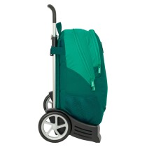 Schulrucksack mit Rädern Real Betis Balompié grün 32 x 43 x 14 cm