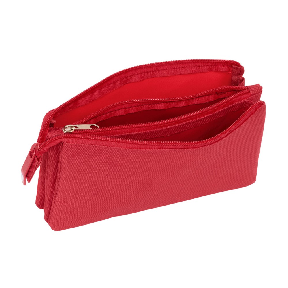 Triple Carry-all Sevilla Fútbol Club Red 22 x 12 x 3 cm