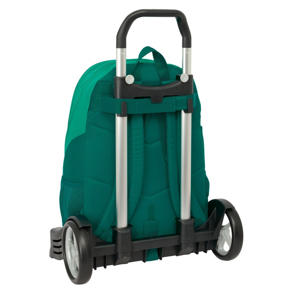 Schulrucksack mit Rädern Real Betis Balompié grün 32 x 43 x 14 cm