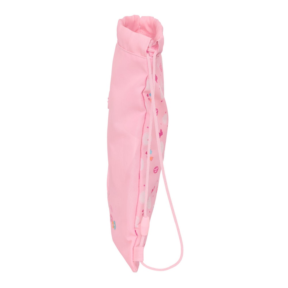 Sac à dos serré par des ficelles Minnie Mouse Baby Rose 26 x 34 x 1 cm