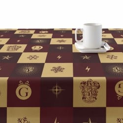 Fleckenabweisende geharzte Tischdecke Harry Potter Gryffindor Bunt 150 x 150 cm