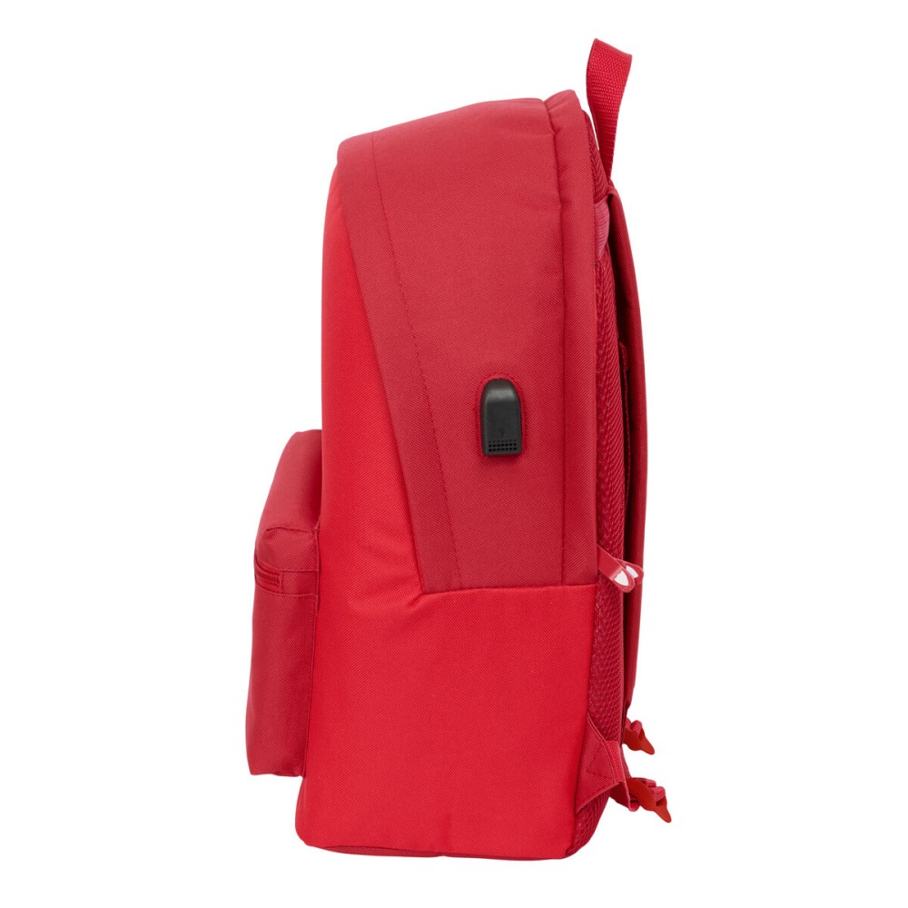 Rucksack for Laptop and Tablet with USB Output Sevilla Fútbol Club Red