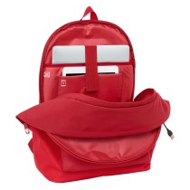 Rucksack for Laptop and Tablet with USB Output Sevilla Fútbol Club Red
