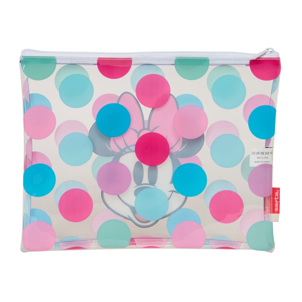 Strandtasche Minnie Mouse Beach Bunt Durchsichtig