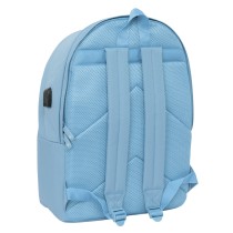 Laptop- und Tablet-Rucksack mit USB-Anschluss El Ganso Basics Blau