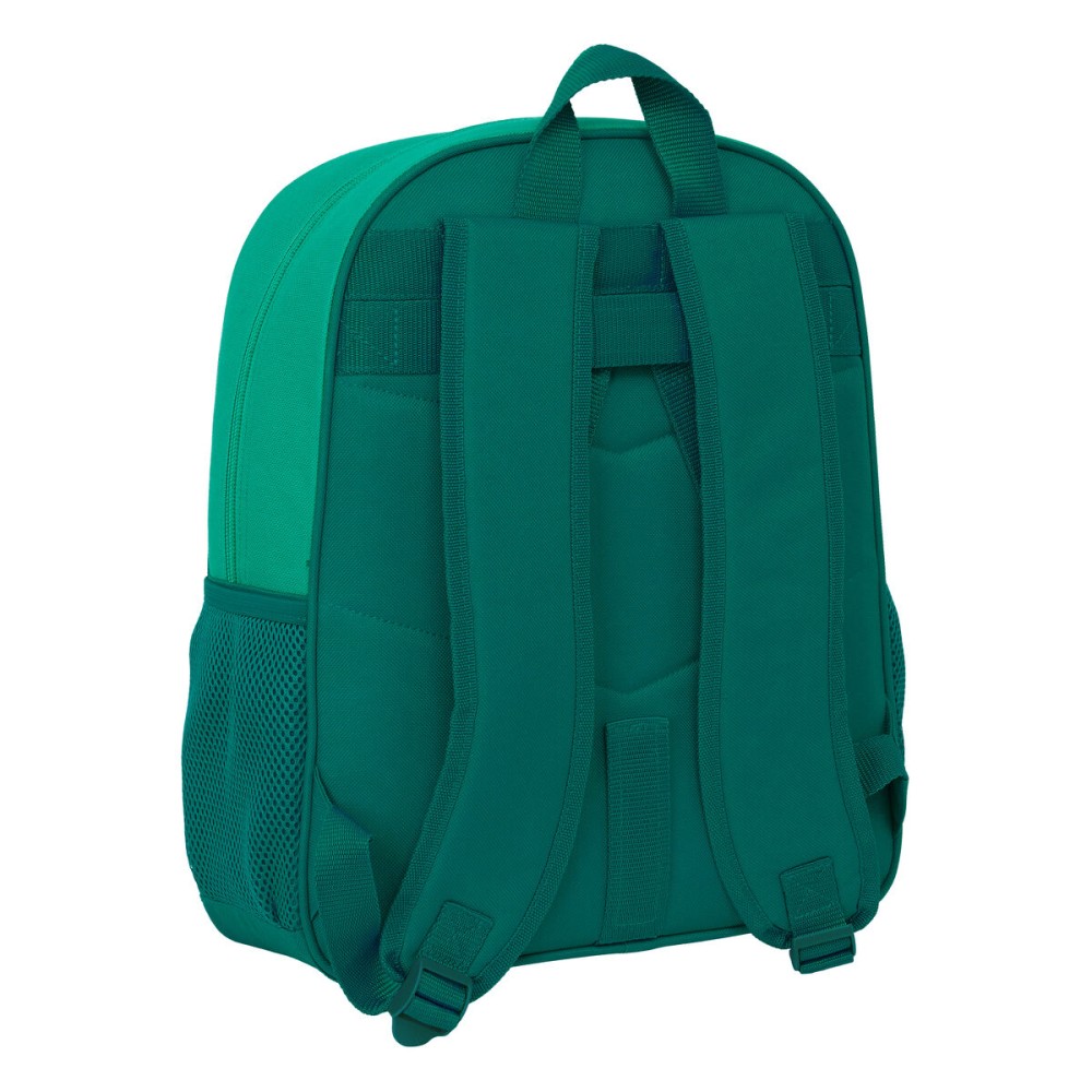 Schulrucksack Real Betis Balompié grün 32 x 38 x 12 cm