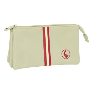 Dreifaches Mehrzweck-Etui El Ganso Beige Beige 22 x 12 x 3 cm