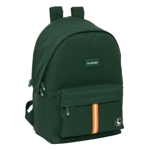 Laptop- und Tablet-Rucksack mit USB-Anschluss El Ganso Basics grün