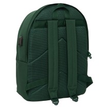 Laptop- und Tablet-Rucksack mit USB-Anschluss El Ganso Basics grün