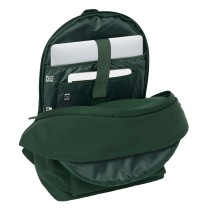 Laptop- und Tablet-Rucksack mit USB-Anschluss El Ganso Basics grün