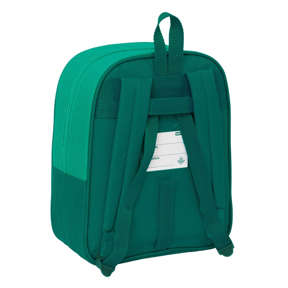Child bag Real Betis Balompié Green 22 x 27 x 10 cm
