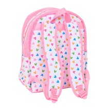 Beach backpack Minnie Mouse Multicolour Pink 30,5 x 24 x 18 cm Children's