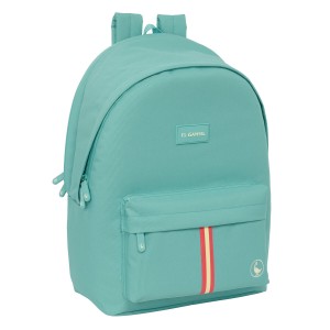 Laptop- und Tablet-Rucksack mit USB-Anschluss El Ganso Aquarelle Blau