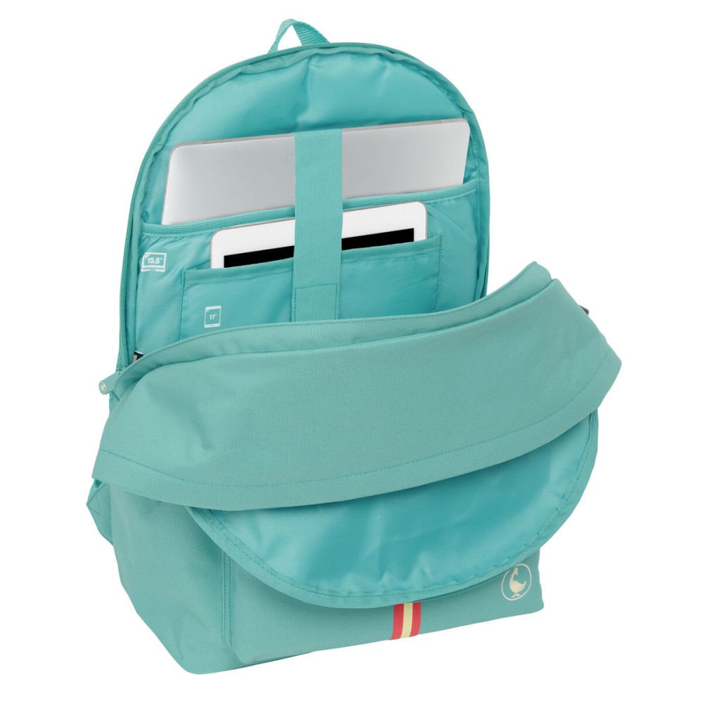 Laptop- und Tablet-Rucksack mit USB-Anschluss El Ganso Aquarelle Blau