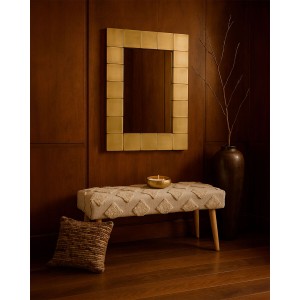 Wandspiegel Home ESPRIT Gold 117 x 3 x 87 cm
