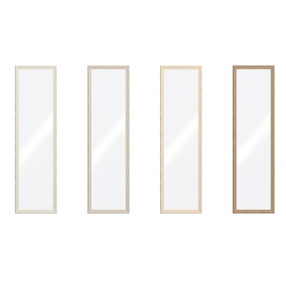 Wall mirror Home ESPRIT Brown Beige Grey Urban 35 x 2 x 132 cm (4 Units)