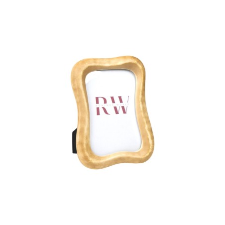 Photo frame Romimex Beige Resin 2 x 15 x 10 cm