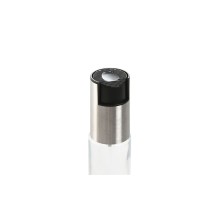 Ölfläschchen Home ESPRIT Durchsichtig Edelstahl Kristall 100 ml 4 x 4 x 18,3 cm