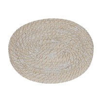 Platzset Home ESPRIT Weiß natürlich Bambus Rattan 40 x 30 x 1 cm