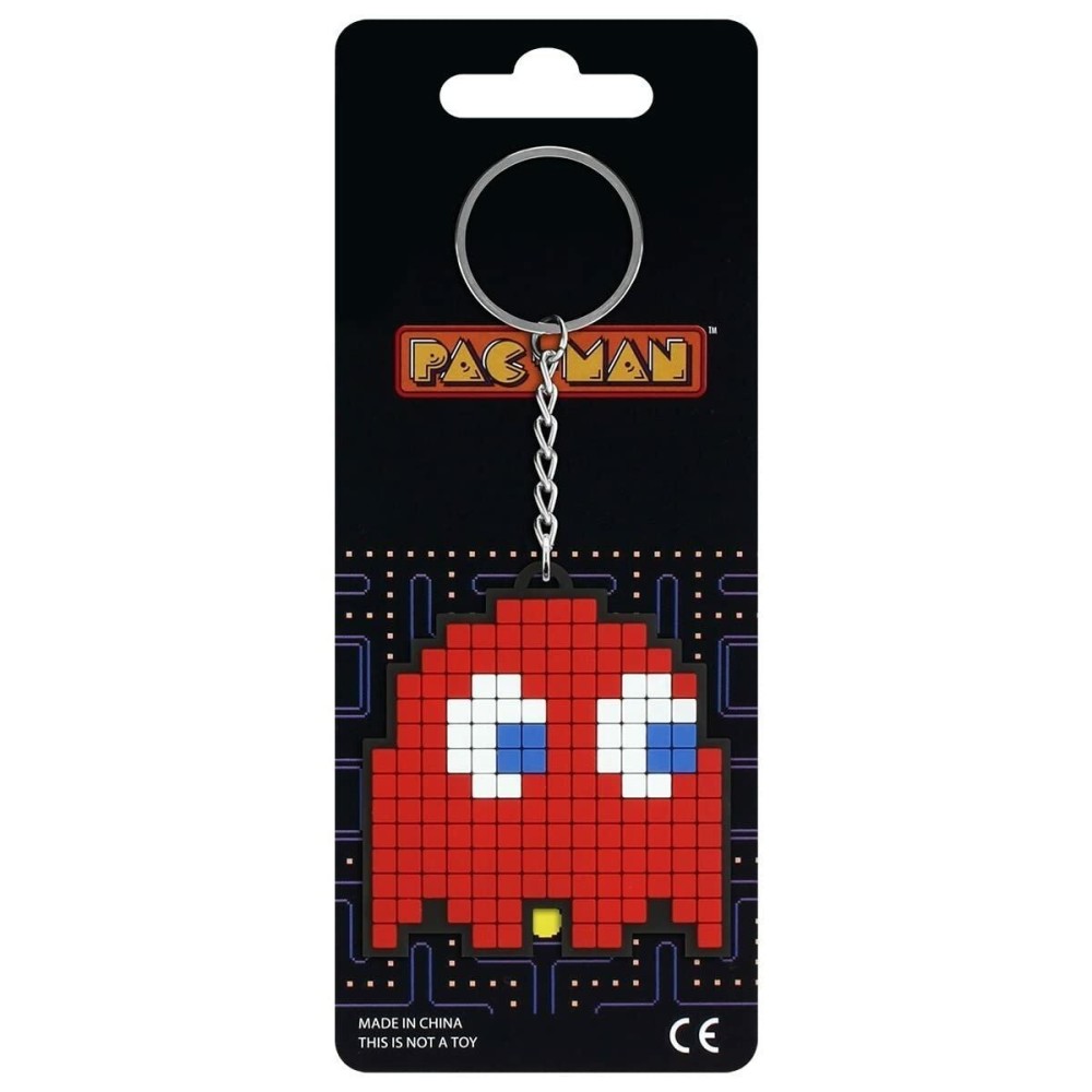 Schlüsselanhänger Pac-Man BLINKY 6 cm Rot