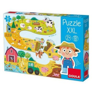 Baby-Puzzle: Bauernhof XXL Goula 53176 (17 pcs)