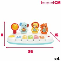 Spielzeug-Klavier Winfun 26 x 11 x 15 cm (4 Stück)