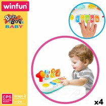 Spielzeug-Klavier Winfun 26 x 11 x 15 cm (4 Stück)