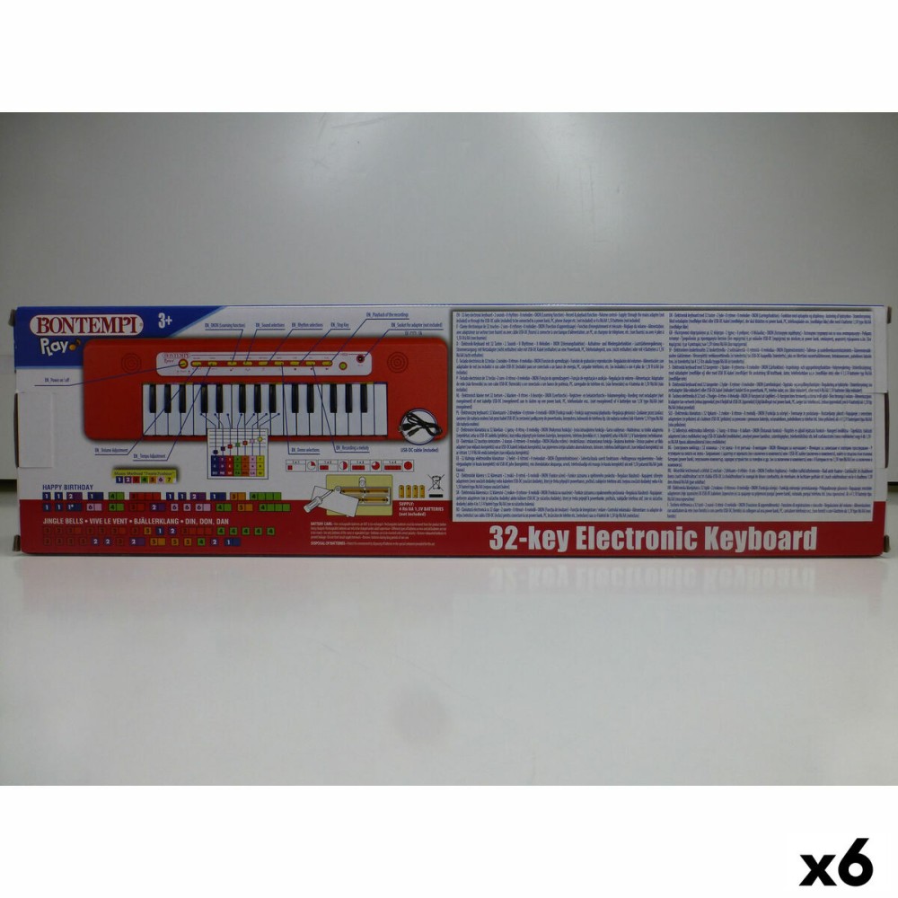Keyboard Bontempi 47 x 3,5 x 13 cm (6 Units)