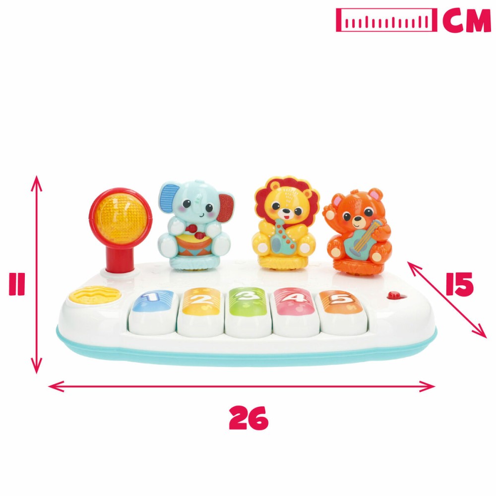 Piano jouet Winfun 26 x 11 x 15 cm (4 Unités)