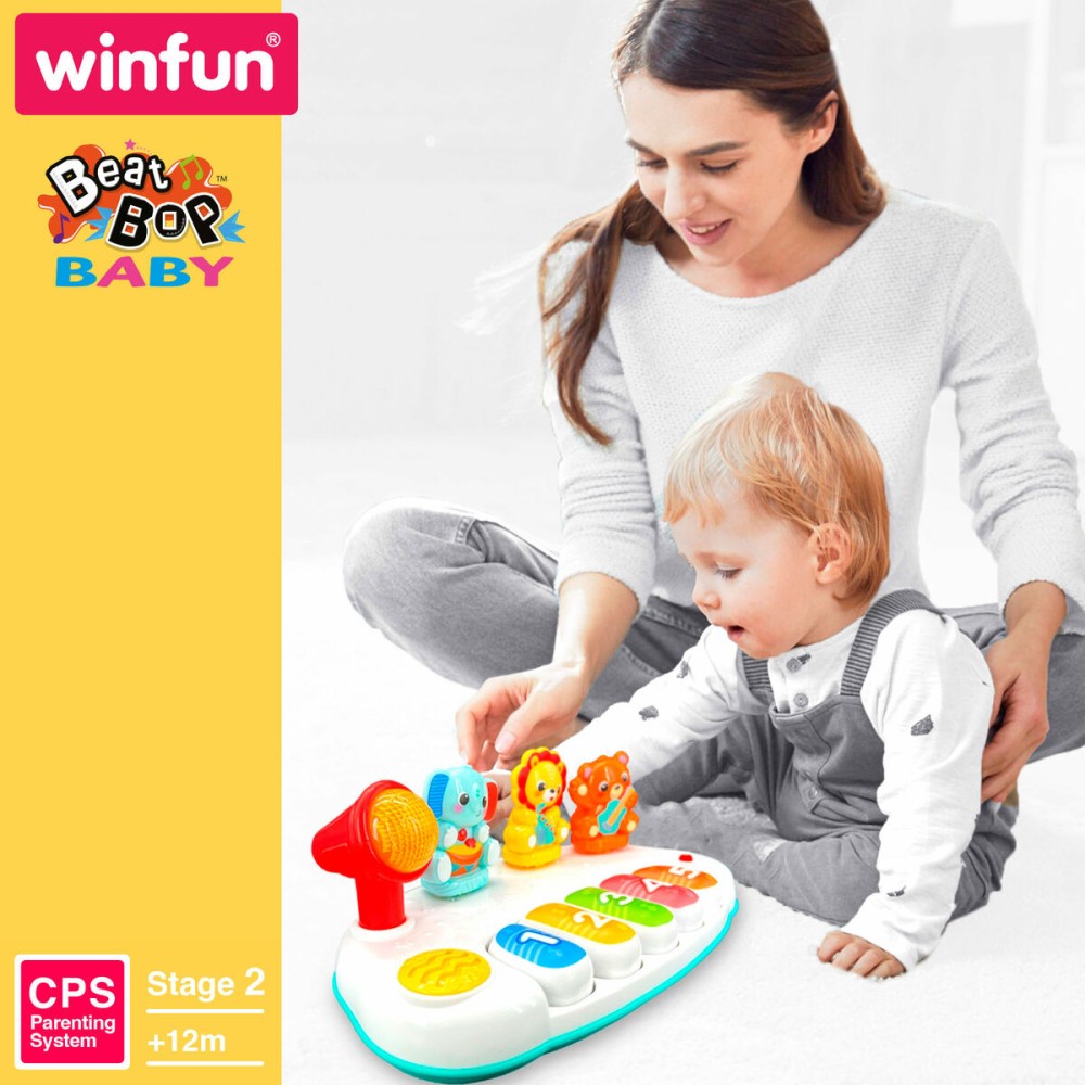 Piano jouet Winfun 26 x 11 x 15 cm (4 Unités)