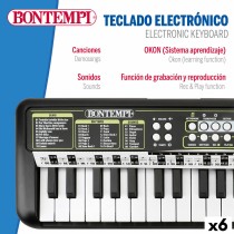 Tastatur (37 Tasten) Bontempi 42 x 4 x 15 cm (6 Stück)