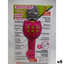 Microphone Karaoké Bontempi 6 Unités
