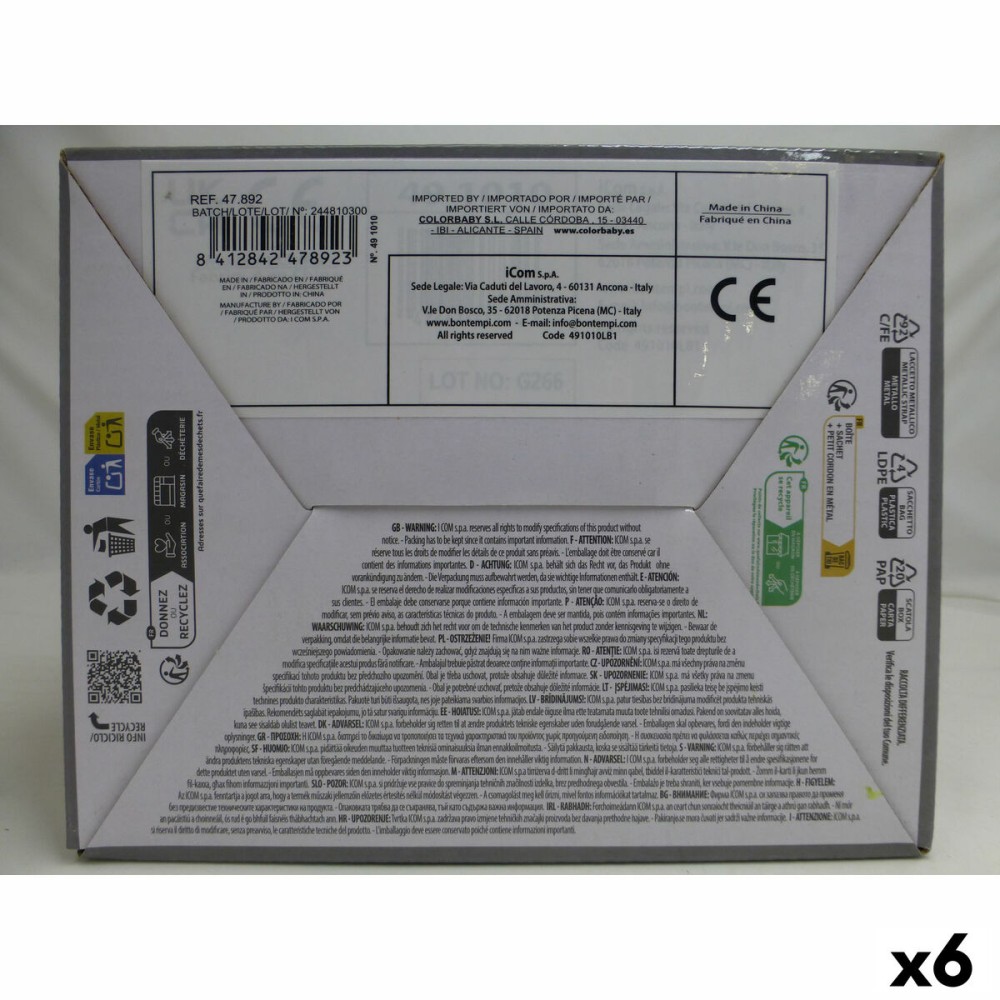 Enceinte avec Microphone Karaoké Bontempi 6 Unités