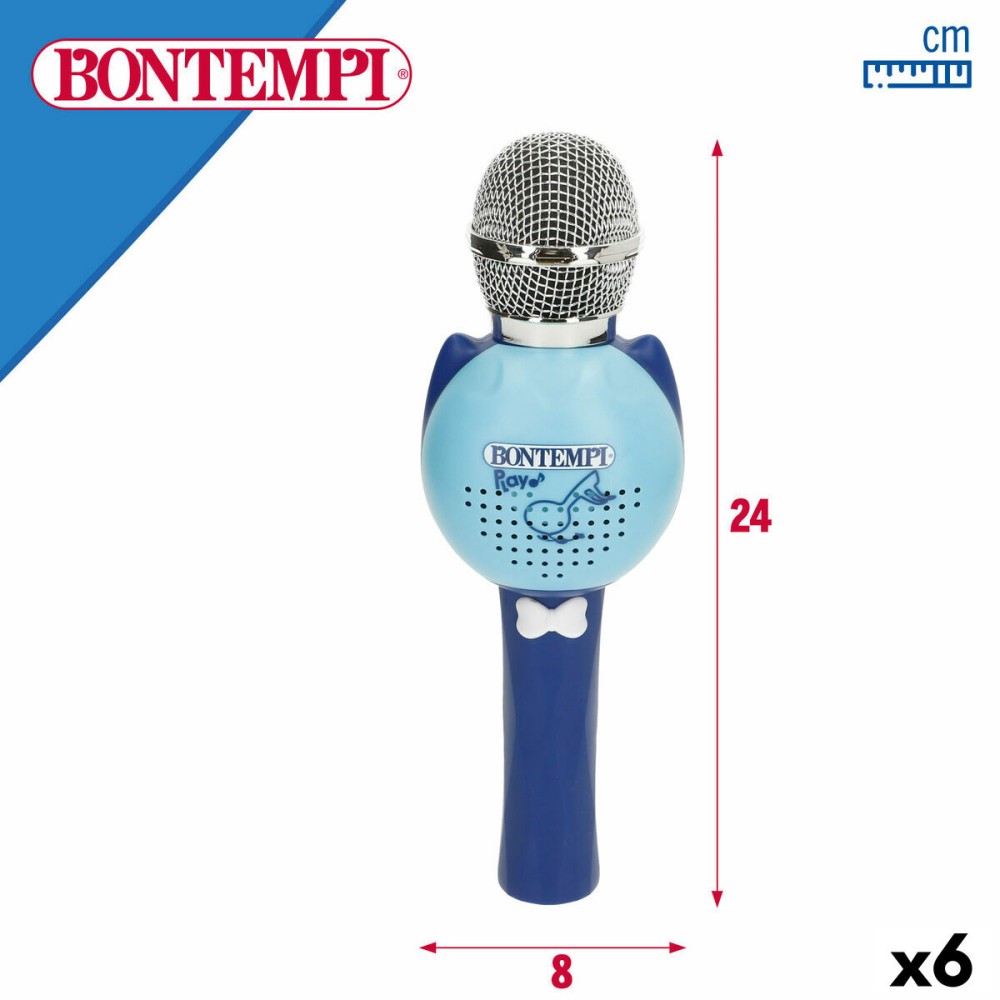 Karaoke Microphone Bontempi 6 Units